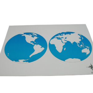 Kontrolkarte puzlei KONTINENTI (nemarķēta)