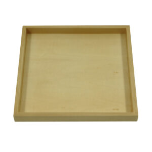 Tray for 9 Wooden Cubes of 1000