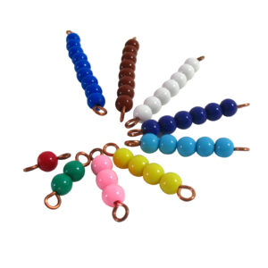 Colored Bead Stairs (1-9)