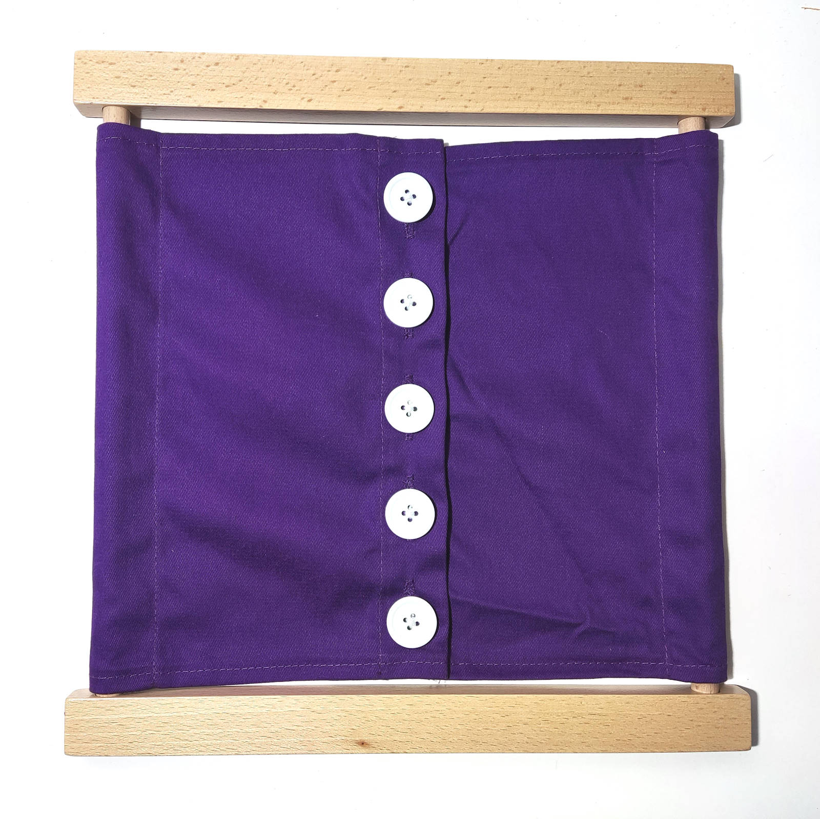 Buttoning Frame With Large Buttons