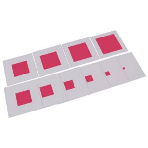 Cards for Pink Tower (carton)